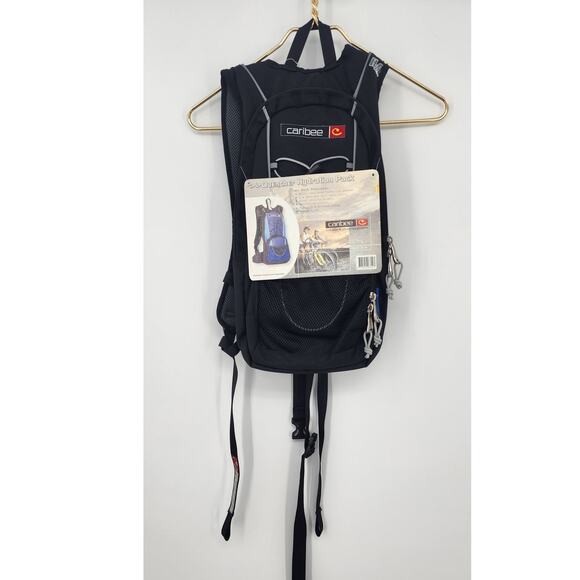 New NWT Caribee Quencher Hydration Pack Bag Hiking Outdoor‎ Black - Picture 1 of 8